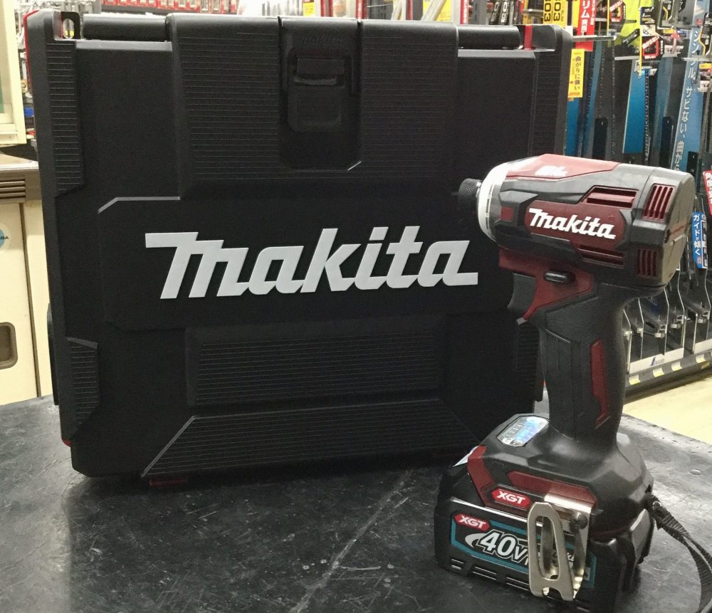 Makita - 【マキタ】TD001G 紫 40Vmax インパクトドライバーセットの+