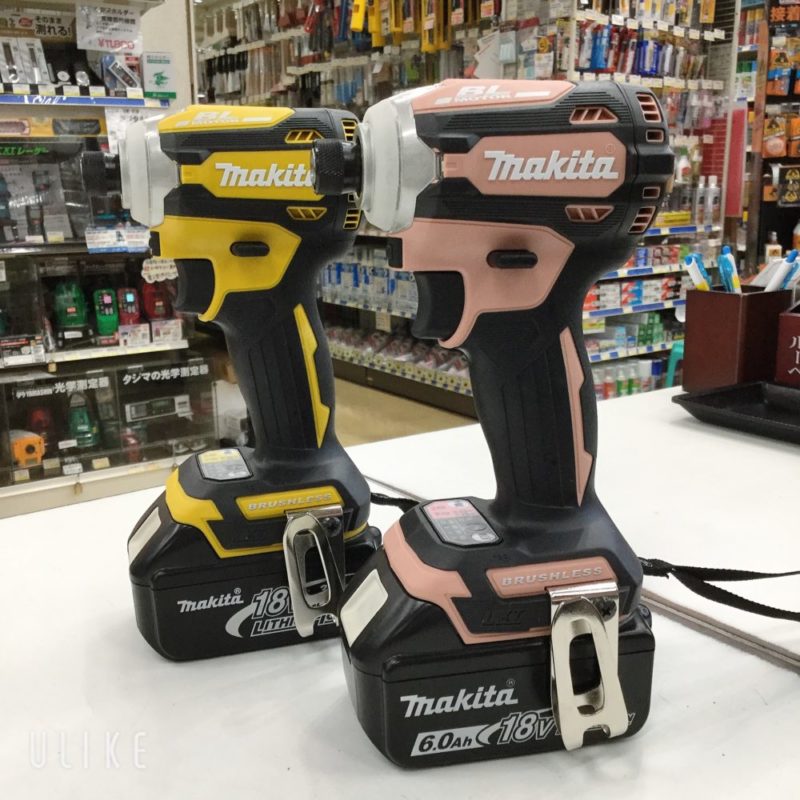 Makita - マキタmakitaインパクトドライバTD171DRGXブルー2台セットの+