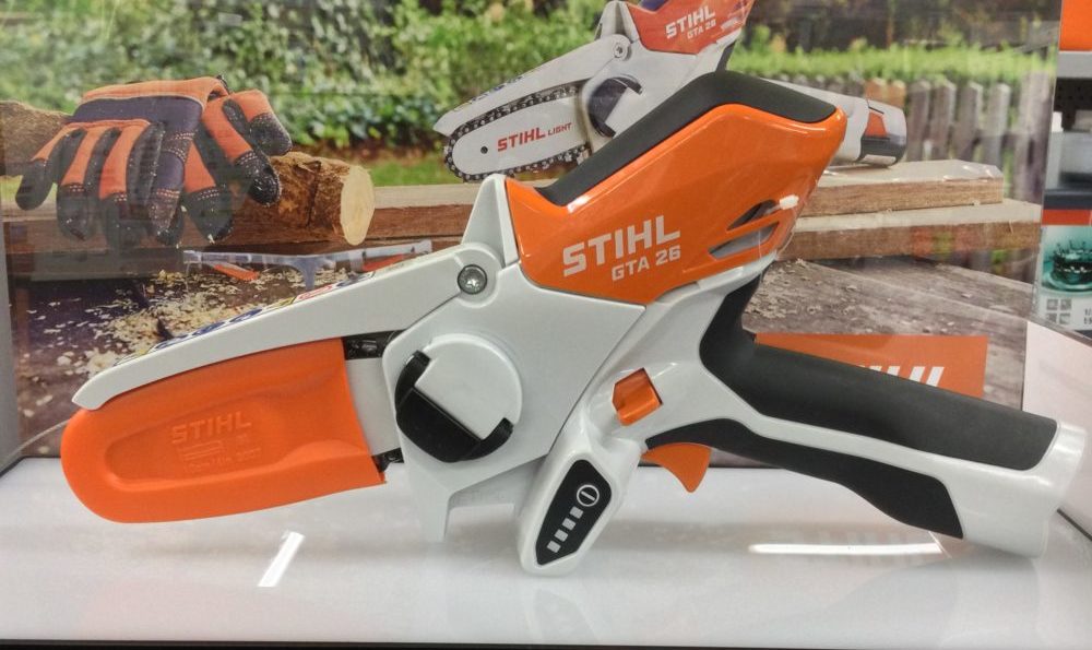 STIHL】GTA26 バッテリーガーデンカッター チェン２本付きの+